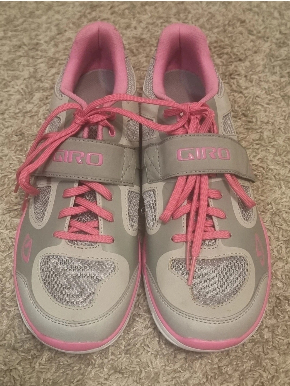 Giro Whynd Women’s Cycling Shoes EU 42 Gray Pink SPD Compatible - Picture 2 of 9